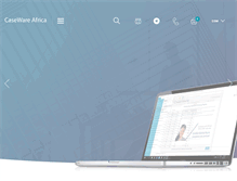 Tablet Screenshot of casewareafrica.com